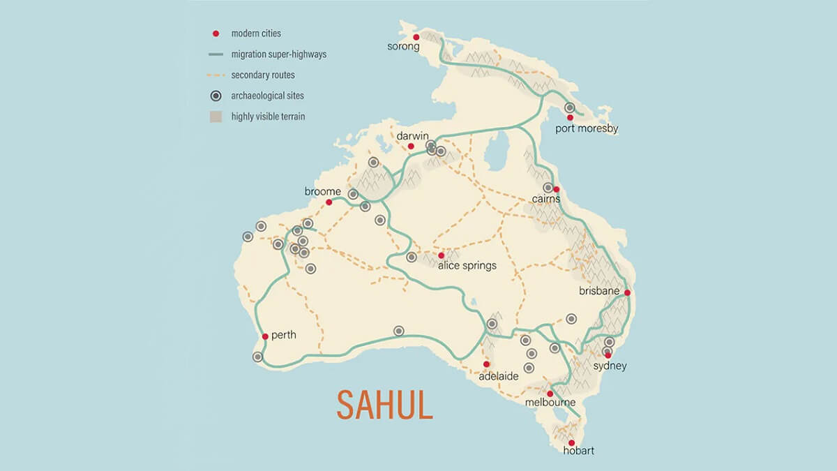 建模第一澳大利亚人旅行的“高速公路”